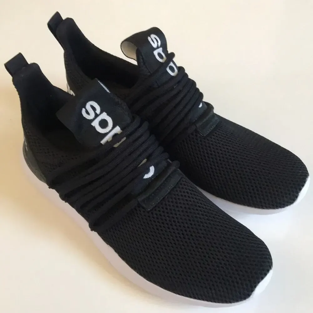 Adidas Mens Lite Racer Adapt 3.0 Shoes FX8802 Mens Sz 8.5 Black Grey Slip On EUC